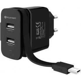 WALL CHARGER PLCURMC 10460 MICRO 3.4 PLATINET