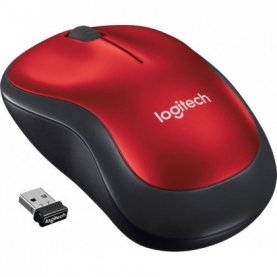 MOUSE M185 RED LOGITECH