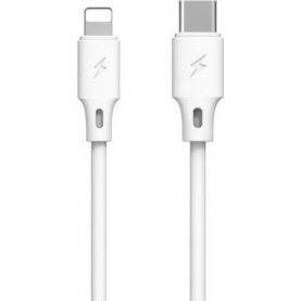 CHARGING CABLE TYPE-C i6  1m FULL SPEED 18W PD WDC-115 WHITE WK