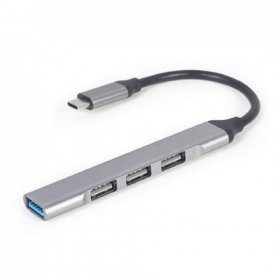 USB HUB 4-PORT SILVER UHB-CM-U3P1U2P3-02 GEMBIRD