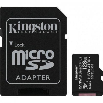 ΚΑΡΤΑ ΜΝΗΜΗΣ MICRO SD 128GB CL10 KINGSTON