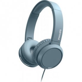 ΑΚΟΥΣΤΙΚΑ STEREO ON EAR TAH4105BL 00 3.5mm ΜΕ ΜΙΚΡΟΦΩΝΟ ΜΠΛΕ PHILIPS