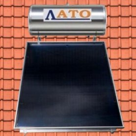 ΗΛΙΑΚΟΣ ΘΕΡΜΟΣΙΦΩΝΑΣ ΚΕΡΑΜΟΣΚΕΠΗΣ 150 2m2 RF LATO 430  inox