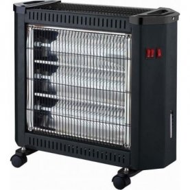 ΘΕΡΜΑΣΤΡΑ ΧΑΛΑΖΙΑ 147-29152 2400W BLACK EUROLAMP