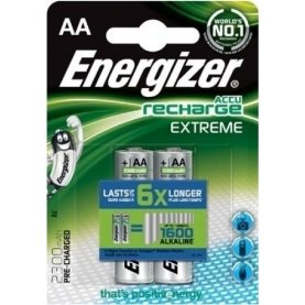 ΜΠΑΤΑΡΙΕΣ AA 2300mAh BP2 EXTREME RECH ENERGIZER