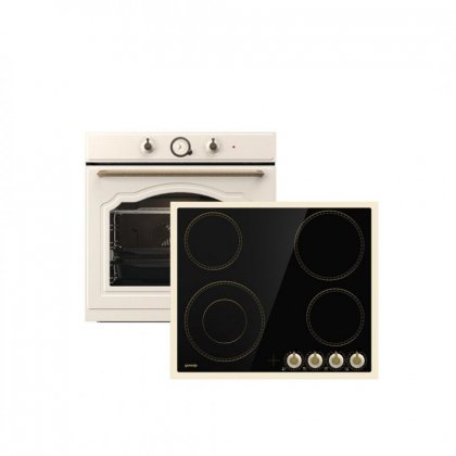 SET ΦΟΥΡΝΟΣ & ΕΣΤΙA GORENJE BOS67372CLI+EC642CLI (034061801+034021001)