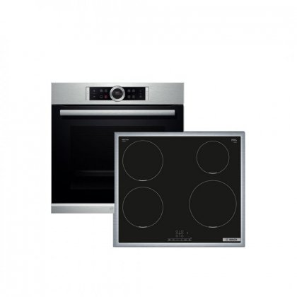 SET ΦΟΥΡΝΟΣ & ΕΣΤΙA BOSCH HBG675BS1 + PIE645BB5E