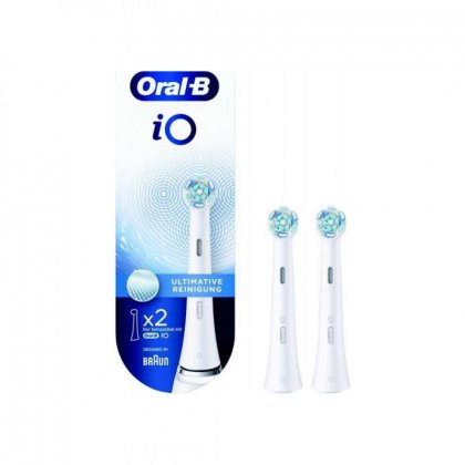 ΒΟΥΡΤΣΑΚΙ IO ULTIMATE CLEAN ΣΕΤ 2 ΤΕΜ. ΛΕΥΚΟ ORAL-B