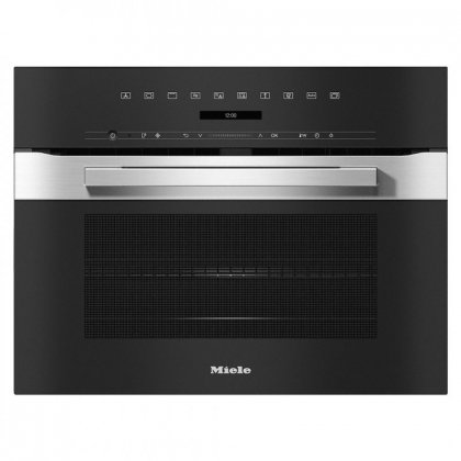 ΦΟΥΡΝΟΣ COMBI ΜΕ ΜΙΚΡΟΚΥΜΑΤΑ H 7240 BM STEEL MIELE 11104060