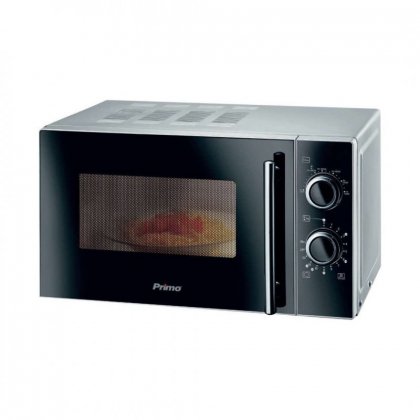 ΦΟΥΡΝΟΣ ΜΙΚΡΟΚΥΜΑΤΩΝ PRMW-40247 20LT 700W ΥΑΛΙ+SILVER PRIMO