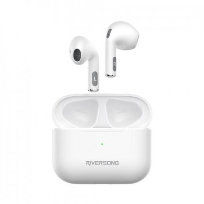 ΑΚΟΥΣΤΙΚΑ EARBUDS AIR MINI PRO WHITE RIVERSONG