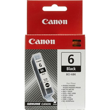 ΜΕΛΑΝΙ BCI-6 BLACK 4705A002 γνήσιο CANON