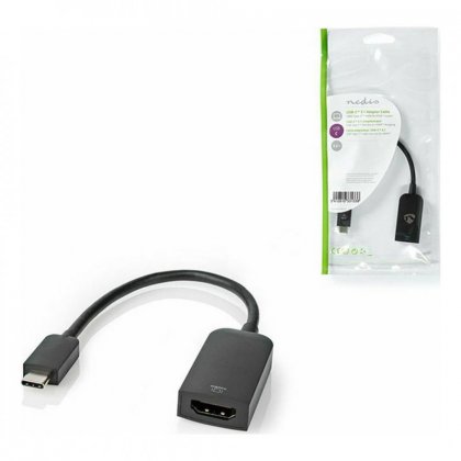 USB ADAPTER CCGP64652BK02 USB 3.2 GEN 1 USB-C MALE HDMI NEDIS