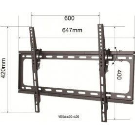 ΒΑΣΗ TV OSM-5834 ΓΙΑ 32-65, 35Kg,600x400 OSIO