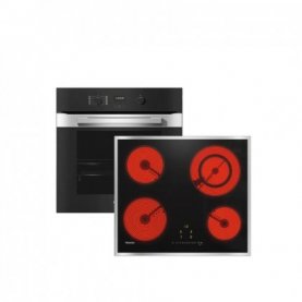 SET ΦΟΥΡΝΟΣ & EΣΤΙΑ MIELE H 2860 B D EDST CLST + KM 6520 FR MIELE (11103970+10881980)