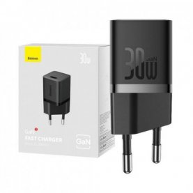 CHARGER GAN5 FAST CHARGER 1C 30W EU BLACK BASEUS