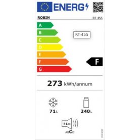 ΨΥΓΕΙΟ (152χ60χ60) RT 435 INOX ROBIN (F)